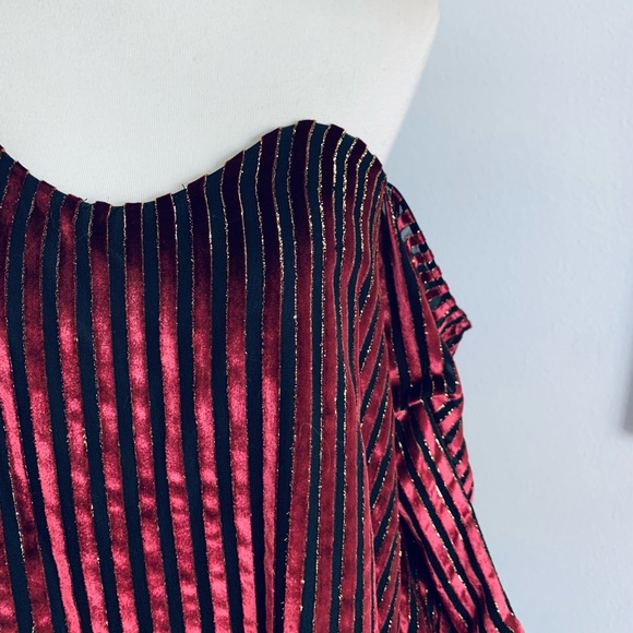 Caroline Constas • Gabrielle Velvet Bustier • Meghan King • SZ S • Retail $445 - Picture 9 of 14